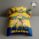 روتختی تکنفره اسپیر C170 طرح مینیون با زمینه زرد و آبی