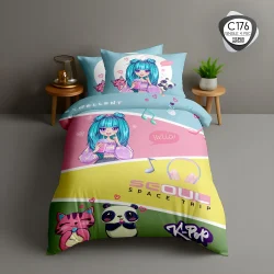 روتختی تک نفره 4 تکه ESPIR ترکاز طرح c176