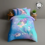 روتختی تک نفره ESPIR C119 طرح پریدریایی – ست ۴ تکه با ملحفه کشدار