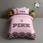 روتختی تک نفره ESPIR C134 طرح PINK ویکتوریا سیکرت با تور گیپوری – ترکاز