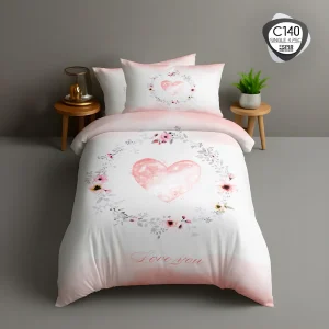 روتختی تک نفره ESPIR C140 طرح قلب عاشقانه Love you – ترکاز