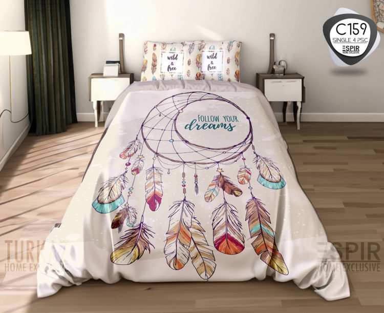 روتختی تک نفره 4 تکه طرح c159