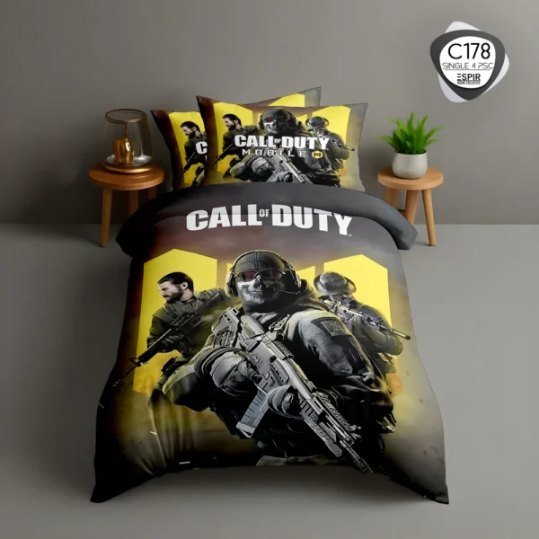 روتختی تک‌نفره اسپیر C178 طرح بازی کال آف دیوتی Call of Duty با چاپ دیجیتال