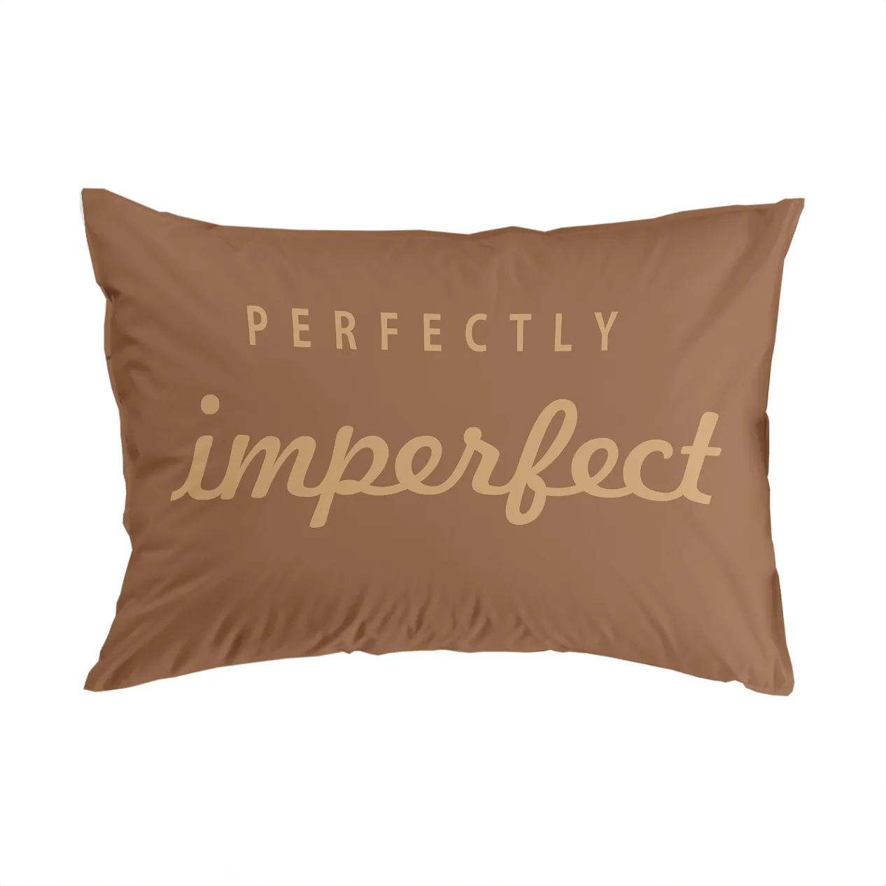 روبالشی چاپی روتختی ESPIR C123 با نوشته Perfectly Imperfect