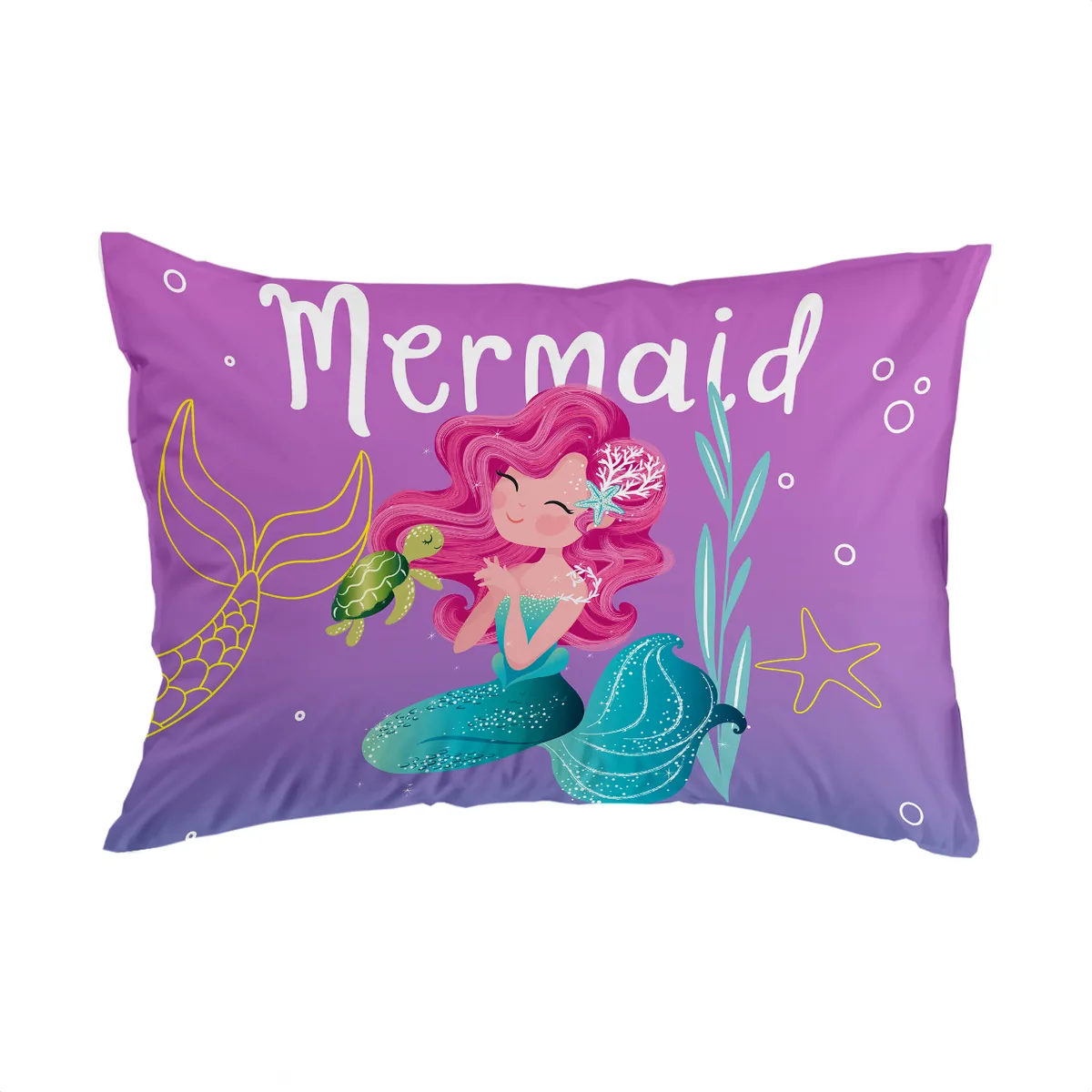 روبالشی روتختی تک نفره اسپیر C133 طرح پری دریایی (Mermaid)
