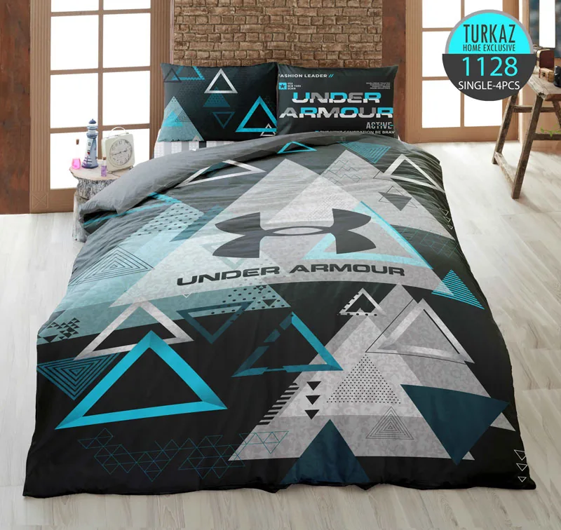 روتختی تک نفره ترکاز 1128 طرح آندر آرمور – رویه لحاف چاپ دیجیتال