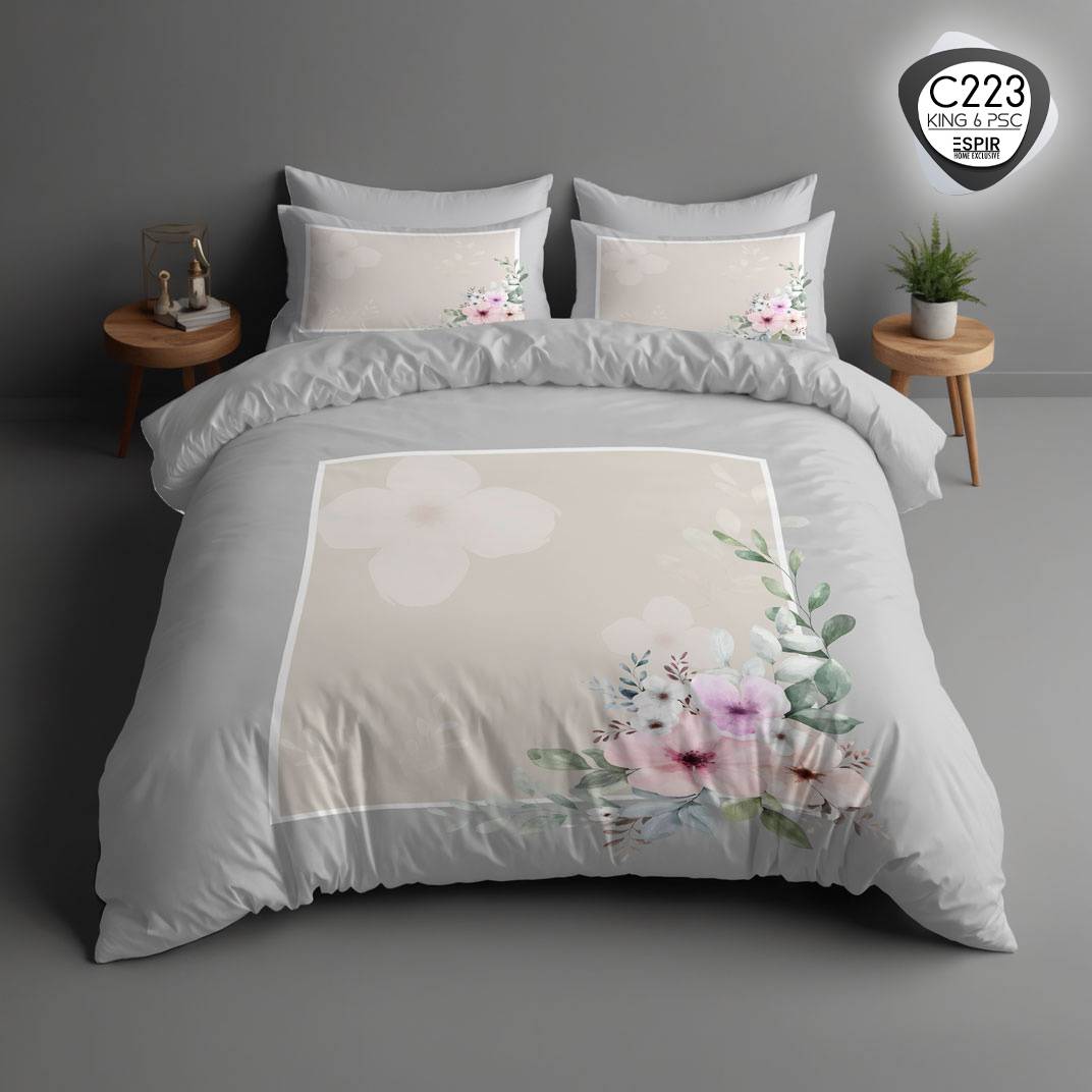 روتختی دو نفره 6 تکه طرح c223