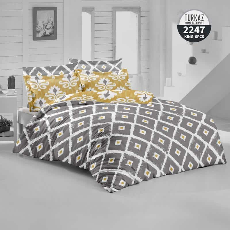 نمای پشت لحاف ست روتختی ترکاز مدل 2247