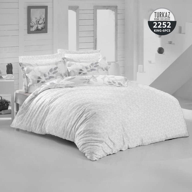 طرح دوم روتختی ترکاز مدل 2252 با طراحی ساده هندسی بر زمینه سفید روشن